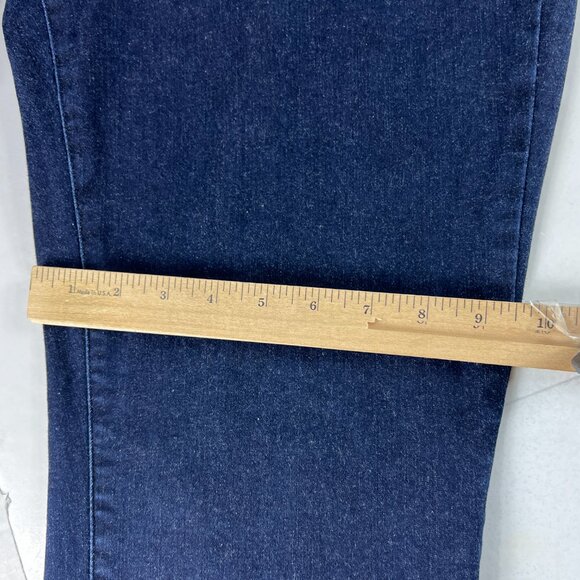 Not Your Daughters Jeans Women's 36x29* Marilyn Straight Dark Blue Denim Tag 16P - Picture 13 of 16